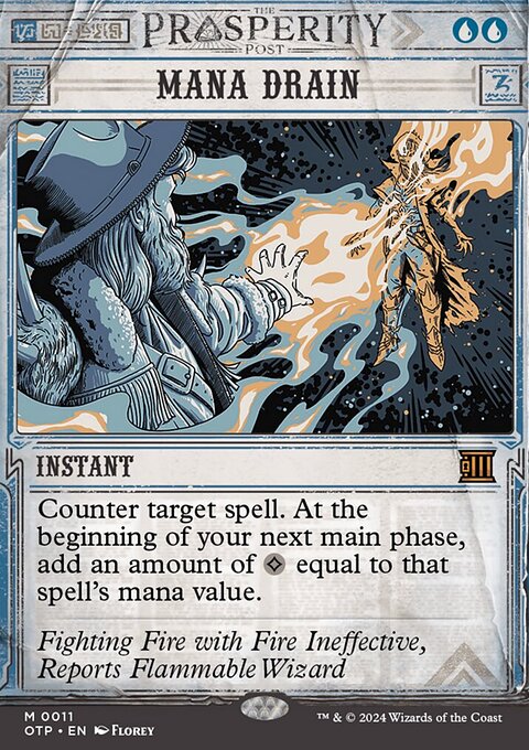 Mana Drain, Breaking News #11, Magic: The Gathering card