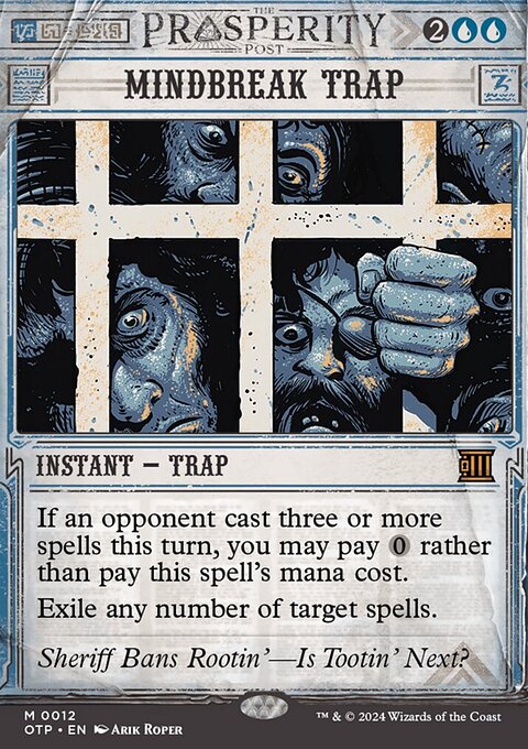 Mindbreak Trap, Breaking News #12, Magic: The Gathering card
