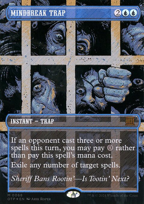 Mindbreak Trap, Breaking News #68, Magic: The Gathering card