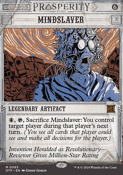 Mindslaver, Breaking News #63, Magic: The Gathering card