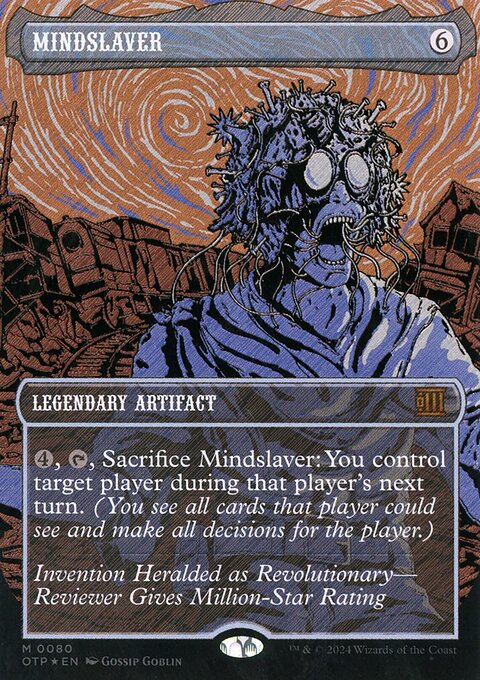 Mindslaver, Breaking News #80, Magic: The Gathering card
