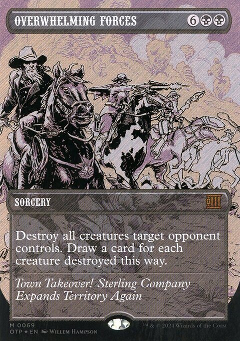 Overwhelming Forces, Breaking News #69, Magic: The Gathering card