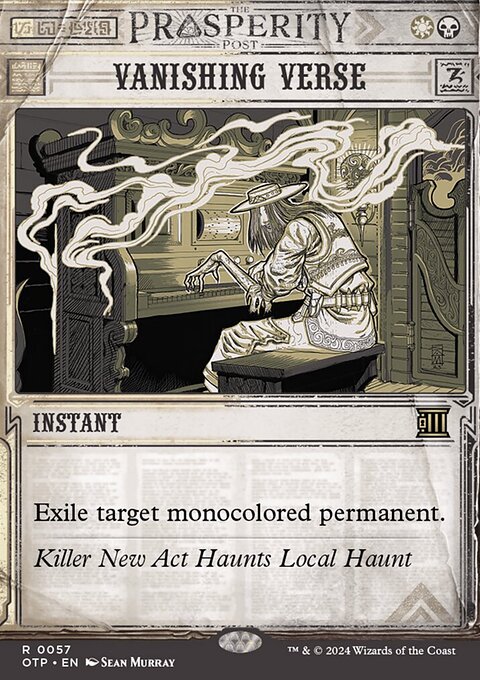 Vanishing Verse, Breaking News #57, Magic: The Gathering card