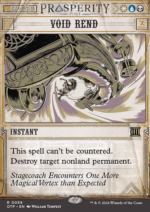 Void Rend, Breaking News #59, Magic: The Gathering card