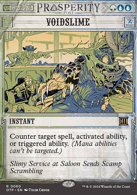 Voidslime, Breaking News #60, Magic: The Gathering card