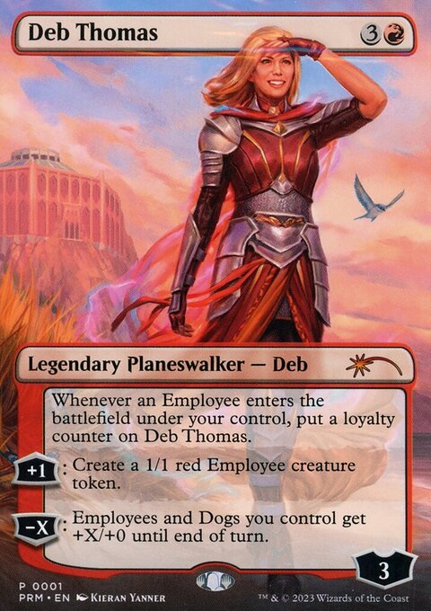Deb Thomas, Celebration Cards #9, Magic: The Gathering card