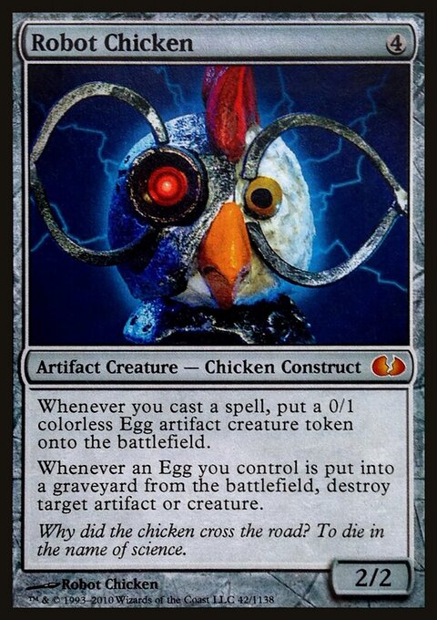 Robot Chicken, Celebration Cards #6, Magic: The Gathering card