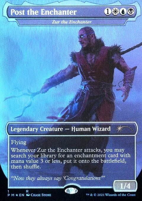 Zur the Enchanter, Celebration Cards #8, Magic: The Gathering card