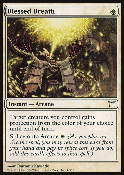 Blessed Breath, Champions of Kamigawa #1, Magic: The Gathering card
