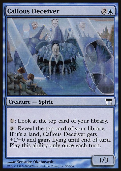 Callous Deceiver, Champions of Kamigawa #53, Magic: The Gathering card