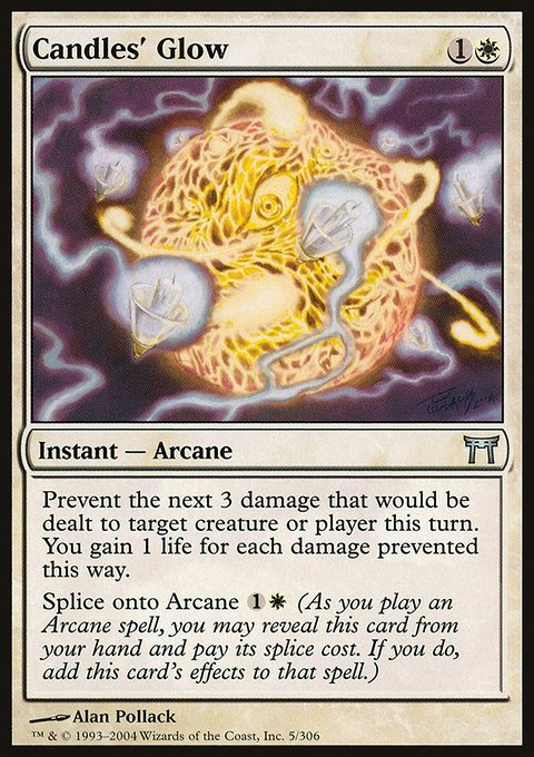 Candles' Glow, Champions of Kamigawa #5, Magic: The Gathering card