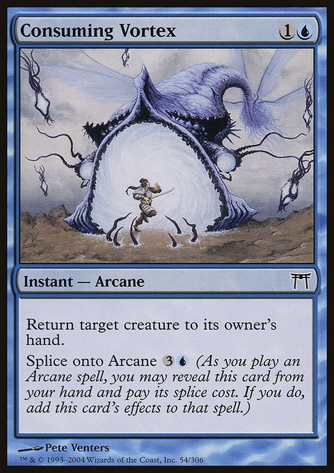 Consuming Vortex, Champions of Kamigawa #54, Magic: The Gathering card