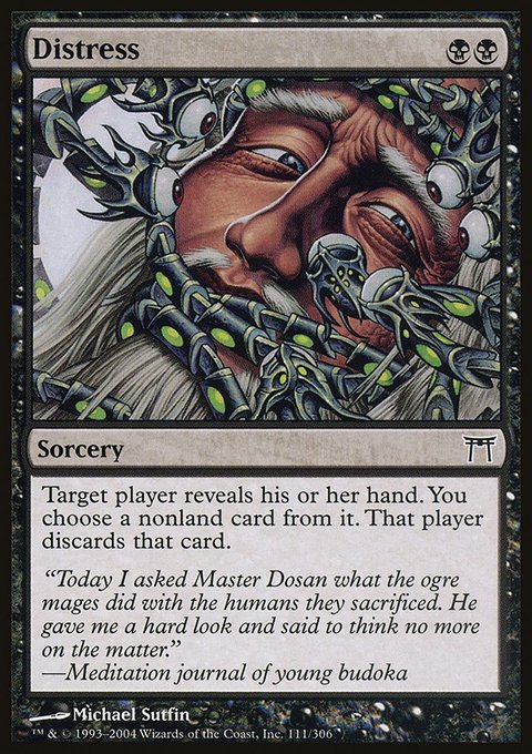 Distress, Champions of Kamigawa #111, Magic: The Gathering card