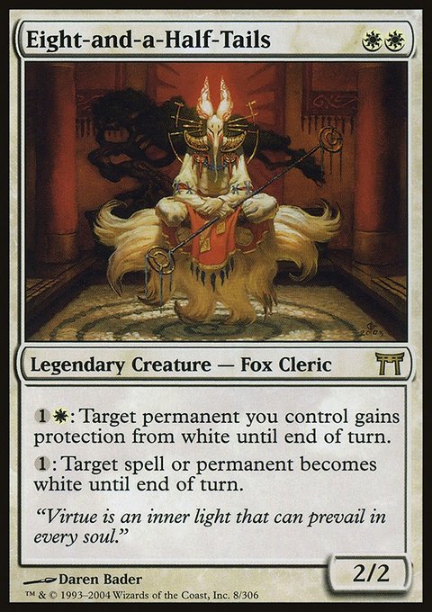 Eight-and-a-Half-Tails, Champions of Kamigawa #8, Magic: The Gathering card