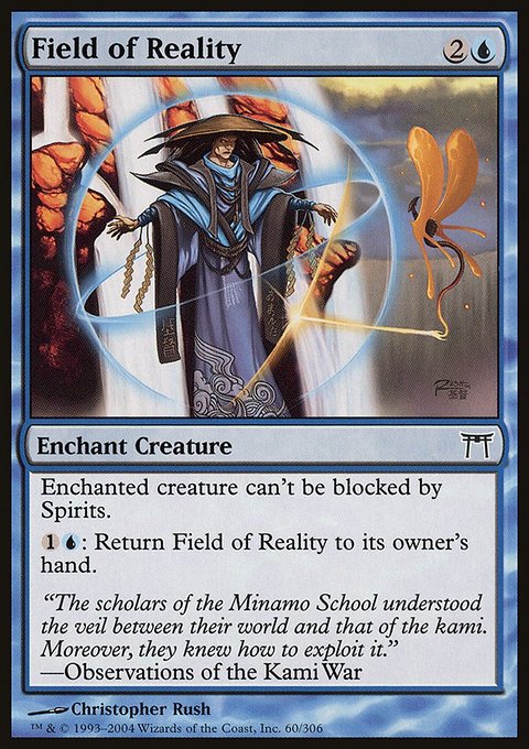 Field of Reality, Champions of Kamigawa #60, Magic: The Gathering card