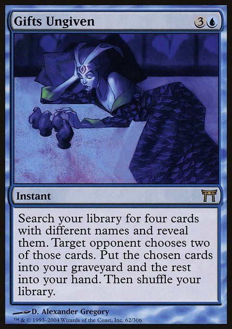 Gifts Ungiven, Champions of Kamigawa #62, Magic: The Gathering card