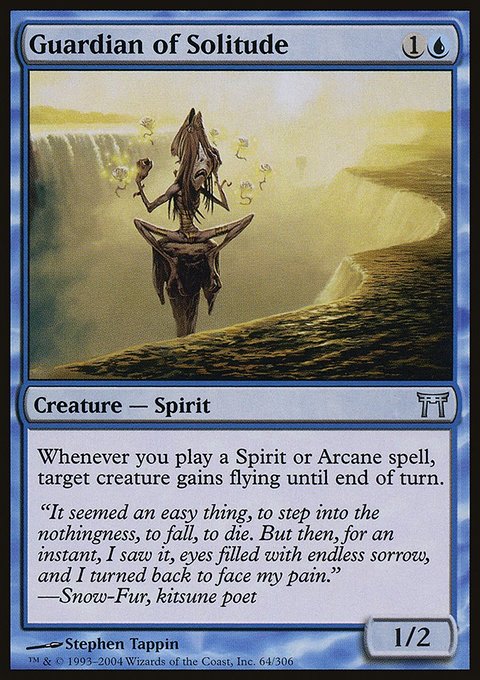 Guardian of Solitude, Champions of Kamigawa #64, Magic: The Gathering card