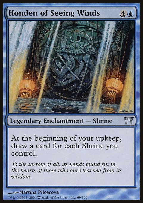 Honden of Seeing Winds, Champions of Kamigawa #69, Magic: The Gathering card