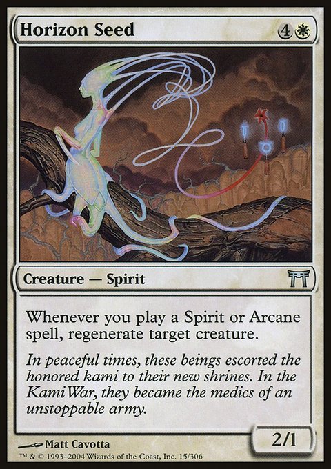Horizon Seed, Champions of Kamigawa #15, Magic: The Gathering card