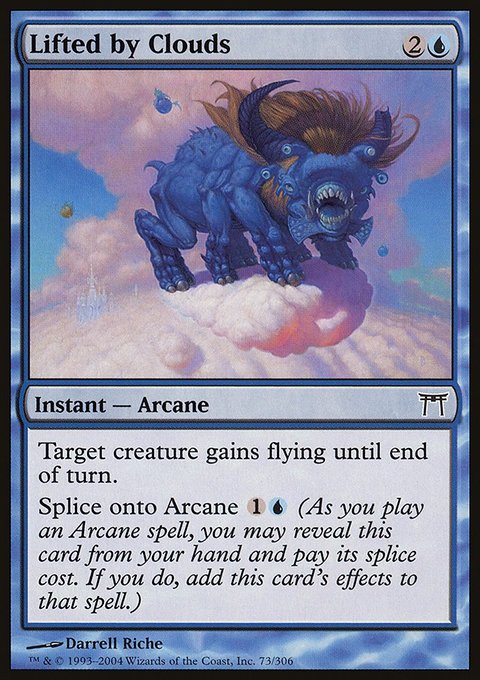 Lifted by Clouds, Champions of Kamigawa #73, Magic: The Gathering card