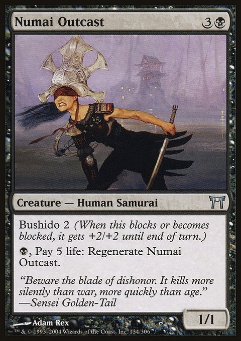 Numai Outcast, Champions of Kamigawa #134, Magic: The Gathering card