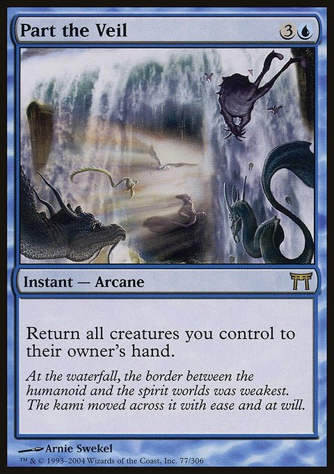 Part the Veil, Champions of Kamigawa #77, Magic: The Gathering card