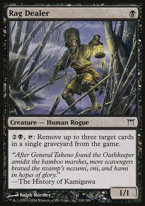 Rag Dealer, Champions of Kamigawa #138, Magic: The Gathering card