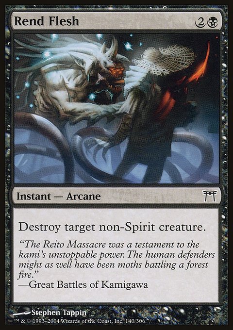 Rend Flesh, Champions of Kamigawa #140, Magic: The Gathering card