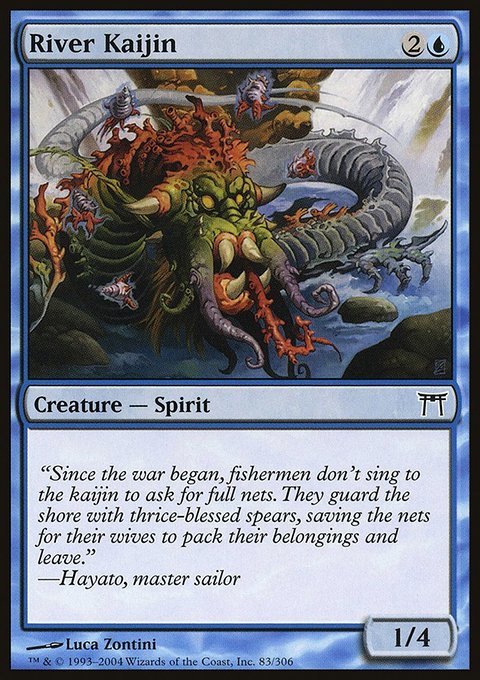 River Kaijin, Champions of Kamigawa #83, Magic: The Gathering card