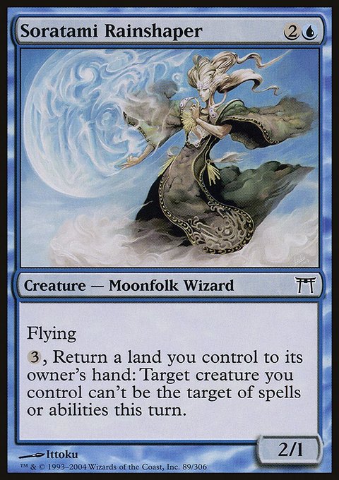 Soratami Rainshaper, Champions of Kamigawa #89, Magic: The Gathering card