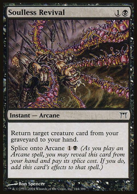 Soulless Revival, Champions of Kamigawa #144, Magic: The Gathering card