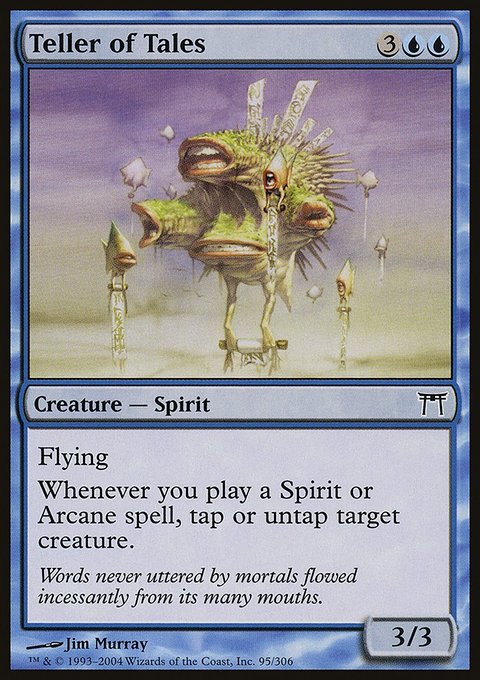 Teller of Tales, Champions of Kamigawa #95, Magic: The Gathering card