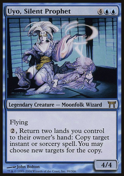 Uyo, Silent Prophet, Champions of Kamigawa #99, Magic: The Gathering card