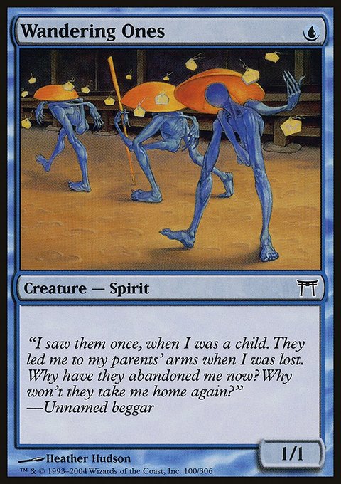 Wandering Ones, Champions of Kamigawa #100, Magic: The Gathering card