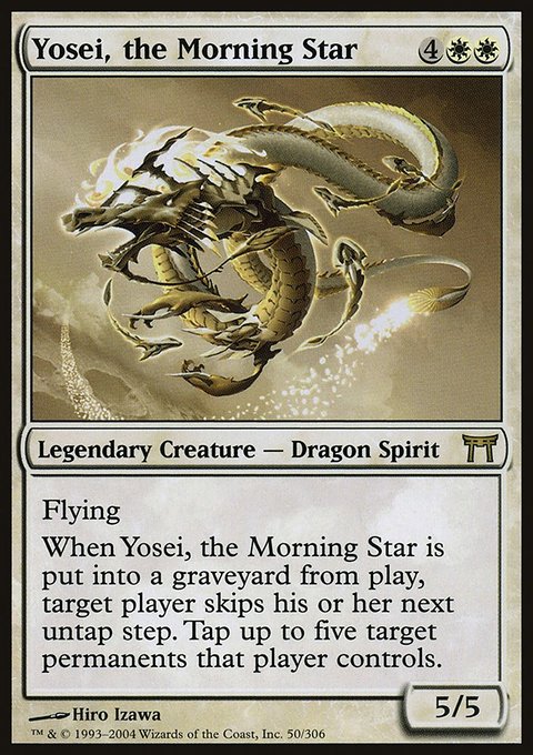 Yosei, the Morning Star, Champions of Kamigawa #50, Magic: The Gathering card