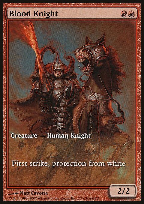 Blood Knight, Champs and States #7, Magic: The Gathering card