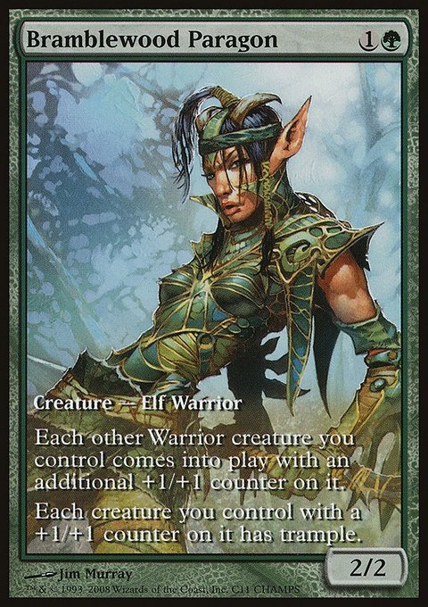Bramblewood Paragon, Champs and States #11, Magic: The Gathering card