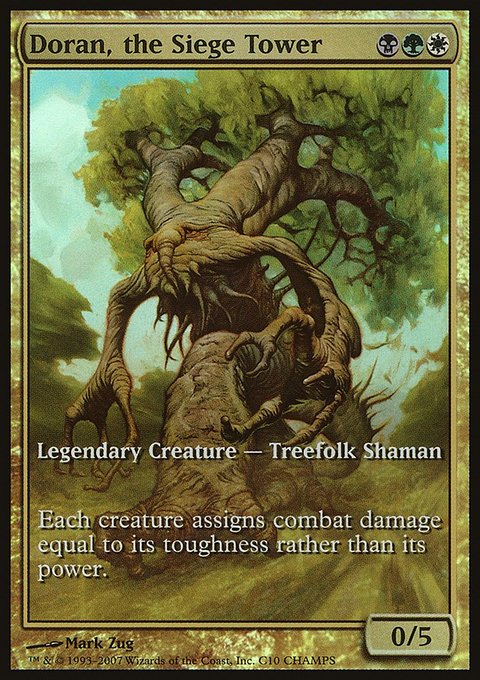 Doran, the Siege Tower, Champs and States #10, Magic: The Gathering card