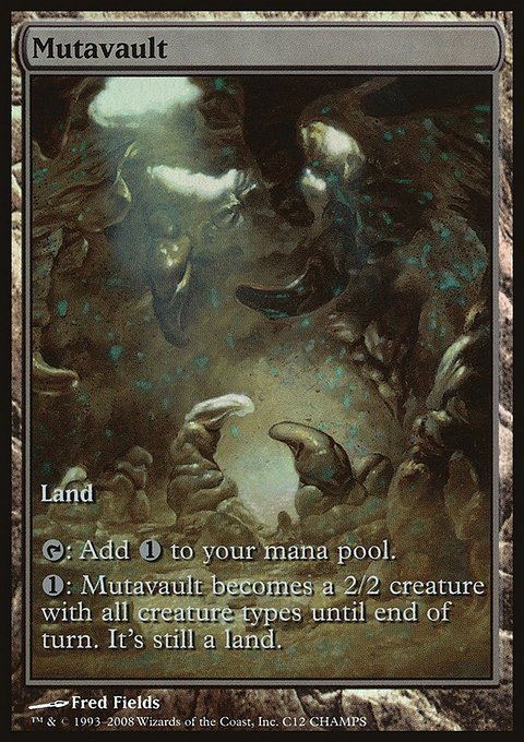 Mutavault, Champs and States #12, Magic: The Gathering card