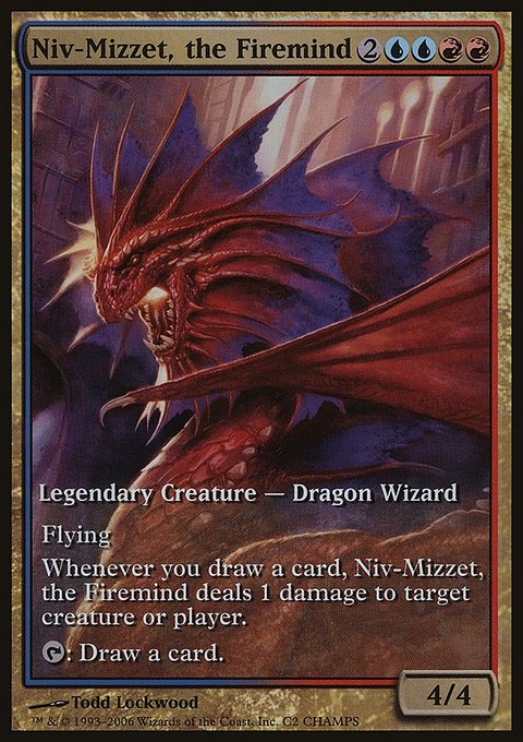 Niv-Mizzet, the Firemind, Champs and States #2, Magic: The Gathering card