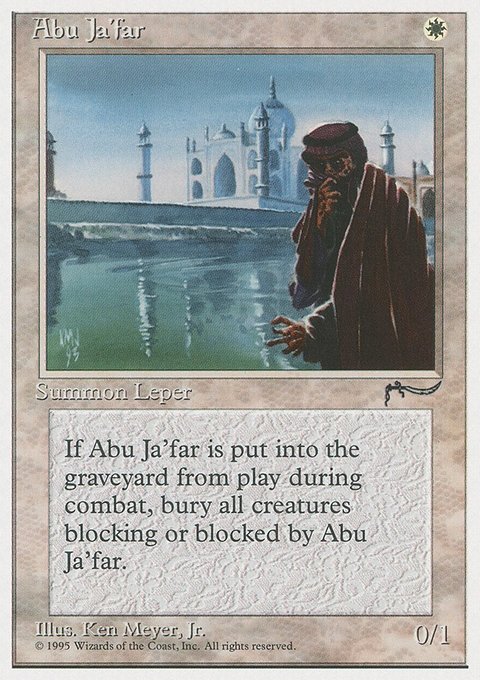 Abu Ja'far, Chronicles #1, Magic: The Gathering card