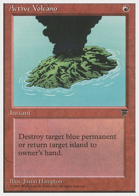 Active Volcano, Chronicles #43, Magic: The Gathering card