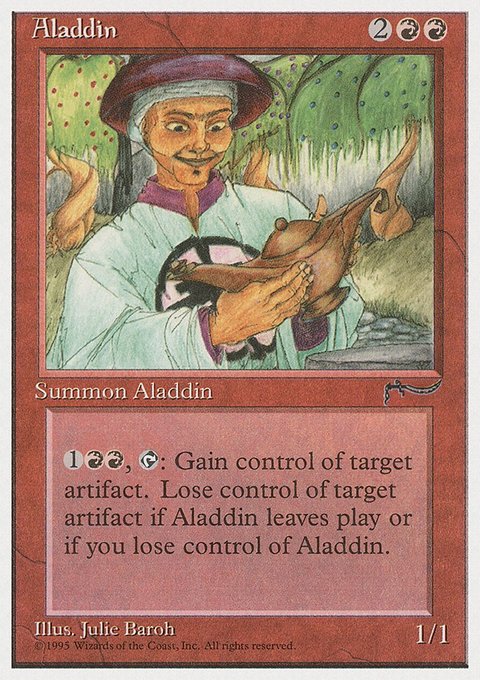 Aladdin, Chronicles #44, Magic: The Gathering card