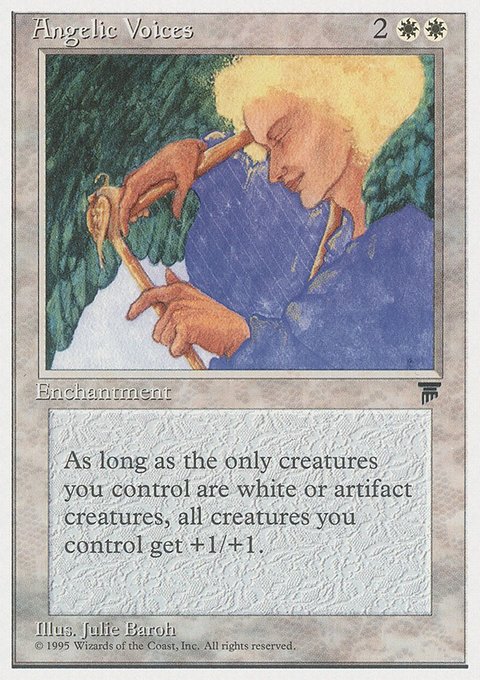 Angelic Voices, Chronicles #3, Magic: The Gathering card