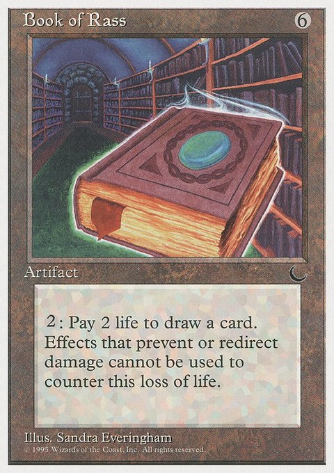 Book of Rass, Chronicles #95, Magic: The Gathering card