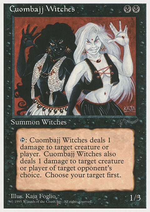 Cuombajj Witches, Chronicles #31, Magic: The Gathering card