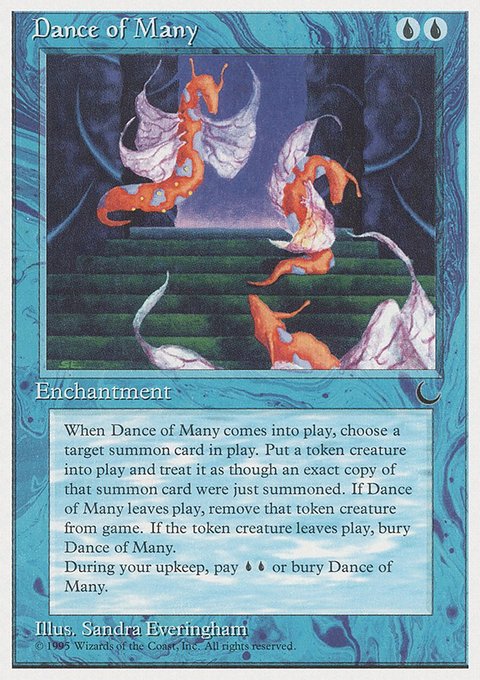 Dance of Many, Chronicles #17, Magic: The Gathering card