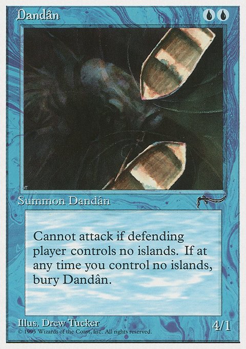Dandân, Chronicles #18, Magic: The Gathering card
