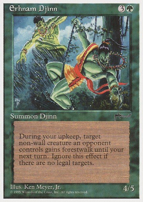 Erhnam Djinn, Chronicles #64, Magic: The Gathering card