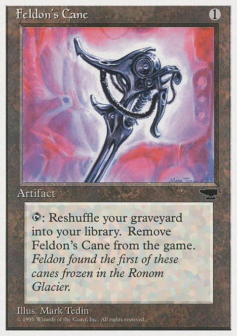 Feldon's Cane, Chronicles #97, Magic: The Gathering card